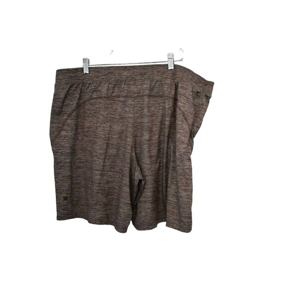 Men's All in Motion Burgundy Basketball Shorts Pockets Big and Tall Size XXL - Picture 4 of 8